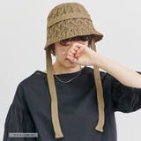 ハット レディース 紐付き 編み込み 大人 20代 30代 40代 50代 | LAPULE  | 詳細画像10 