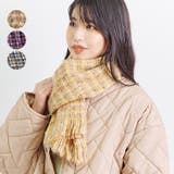 マフラー レディース チェック | relaclo | 詳細画像1