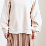 フリース長袖プルオーバールームウェア部屋着冬ドルマンゆったり大きいサイズ無地プチ… | LAPULE | 詳細画像14