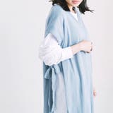 トップスベストニットベストロングベストサイドリボン冬春ゆったり大きいサイズ体型カ… | LAPULE  | 詳細画像15 