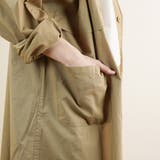 スプリングコート体型カバー羽織りジャケットアウター春夏日焼け防止ドロストアウトド… | LAPULE  | 詳細画像14 