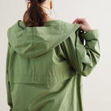 スプリングコート体型カバー羽織りジャケットアウター春夏日焼け防止ドロストアウトド… | LAPULE  | 詳細画像8 