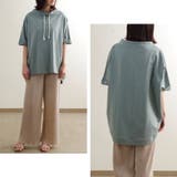 トップス半袖ドルマンボートネック部屋着ルームウェアカジュアルゆったり体型カバープ… | LAPULE | 詳細画像13