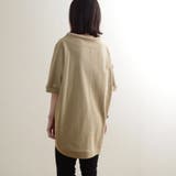 トップス半袖ドルマンボートネック部屋着ルームウェアカジュアルゆったり体型カバープ… | LAPULE | 詳細画像5