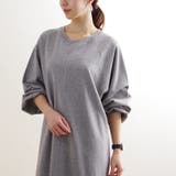 ワンピーススウェットワンピースロングワンピース冬ゆったり大きめ体型カバーカジュア… | LAPULE | 詳細画像14