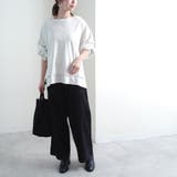 ワイドパンツコーデュロイベイカーパンツ40代M大きいサイズ韓国ファッションワンピ… | LAPULE  | 詳細画像12 