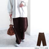 ワイドパンツコーデュロイベイカーパンツ40代M大きいサイズ韓国ファッションワンピ… | LAPULE  | 詳細画像3 