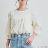 トップスブラウスフレアスリーブ長袖春冬ボリュームスリーブベルスリーブきれいめ大人… | LAPULE  | 詳細画像14 