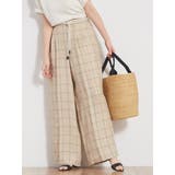 【リユース品】ABAHOUSE | リネンシルクハイウエストパンツ | ReLIKE | 詳細画像1