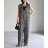 深Vネックツイードサロペット | Riberry | 詳細画像10 