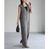 深Vネックツイードサロペット | Riberry | 詳細画像12 