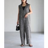 深Vネックツイードサロペット | Riberry | 詳細画像7 