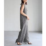 深Vネックツイードサロペット | Riberry | 詳細画像8 