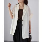 シアー半袖シャツジャケット | Riberry | 詳細画像13 