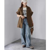 シアー半袖シャツジャケット | Riberry | 詳細画像20 