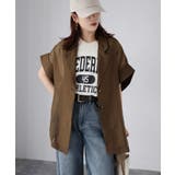 シアー半袖シャツジャケット | Riberry | 詳細画像22 