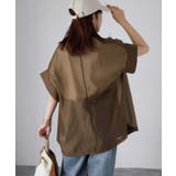 シアー半袖シャツジャケット | Riberry | 詳細画像24 