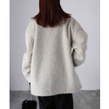 ミドル丈シャギーダブルジャケットコート | Riberry | 詳細画像16 