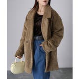 ミドル丈シャギーダブルジャケットコート | Riberry | 詳細画像19 