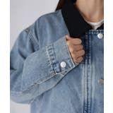 襟配色デニムジャケット | Riberry | 詳細画像24 