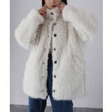 ミドル丈フェイクファーAラインコート | Riberry | 詳細画像1 