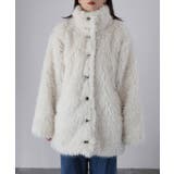 ミドル丈フェイクファーAラインコート | Riberry | 詳細画像19 