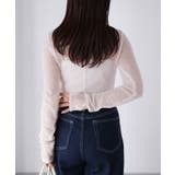 モヘアライク透かし編みニットトップス | Riberry | 詳細画像32 