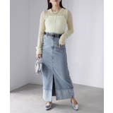 モヘアライク透かし編みニットトップス | Riberry | 詳細画像36 