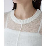 モヘアライク透かし編みニットトップス | Riberry | 詳細画像44 