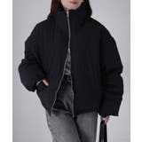 チェックサッカースタンドカラーショートダウン | Riberry | 詳細画像20 