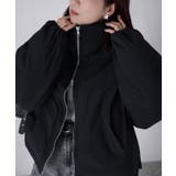 チェックサッカースタンドカラーショートダウン | Riberry | 詳細画像23 