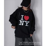 ブラック | I LOVE NY裏起毛スウェット | Riberry