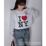 オートミール | I LOVE NY裏起毛スウェット | Riberry