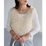 前後2WAYシャギーニットビスチェ | Riberry | 詳細画像17 