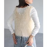 前後2WAYシャギーニットビスチェ | Riberry | 詳細画像19 