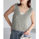 前後2WAYシャギーニットビスチェ | Riberry | 詳細画像21 