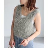 前後2WAYシャギーニットビスチェ | Riberry | 詳細画像24 