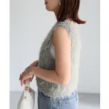 前後2WAYシャギーニットビスチェ | Riberry | 詳細画像25 