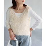 前後2WAYシャギーニットビスチェ | Riberry | 詳細画像8 