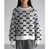 総柄リボンジャガードラグランニット | Riberry | 詳細画像17