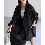 ダブルジャケット+ワイドパンツセットアップ | Riberry | 詳細画像17 