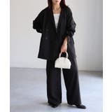 ダブルジャケット+ワイドパンツセットアップ | Riberry | 詳細画像21 