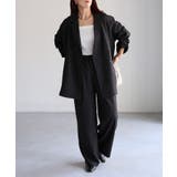 ダブルジャケット+ワイドパンツセットアップ | Riberry | 詳細画像23 