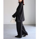 ダブルジャケット+ワイドパンツセットアップ | Riberry | 詳細画像27 