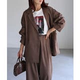 ダブルジャケット+ワイドパンツセットアップ | Riberry | 詳細画像30 