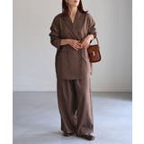 ダブルジャケット+ワイドパンツセットアップ | Riberry | 詳細画像33 