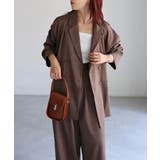 ダブルジャケット+ワイドパンツセットアップ | Riberry | 詳細画像36 