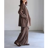 ダブルジャケット+ワイドパンツセットアップ | Riberry | 詳細画像41 