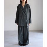 ダブルジャケット+ワイドパンツセットアップ | Riberry | 詳細画像43 