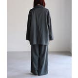 ダブルジャケット+ワイドパンツセットアップ | Riberry | 詳細画像45 